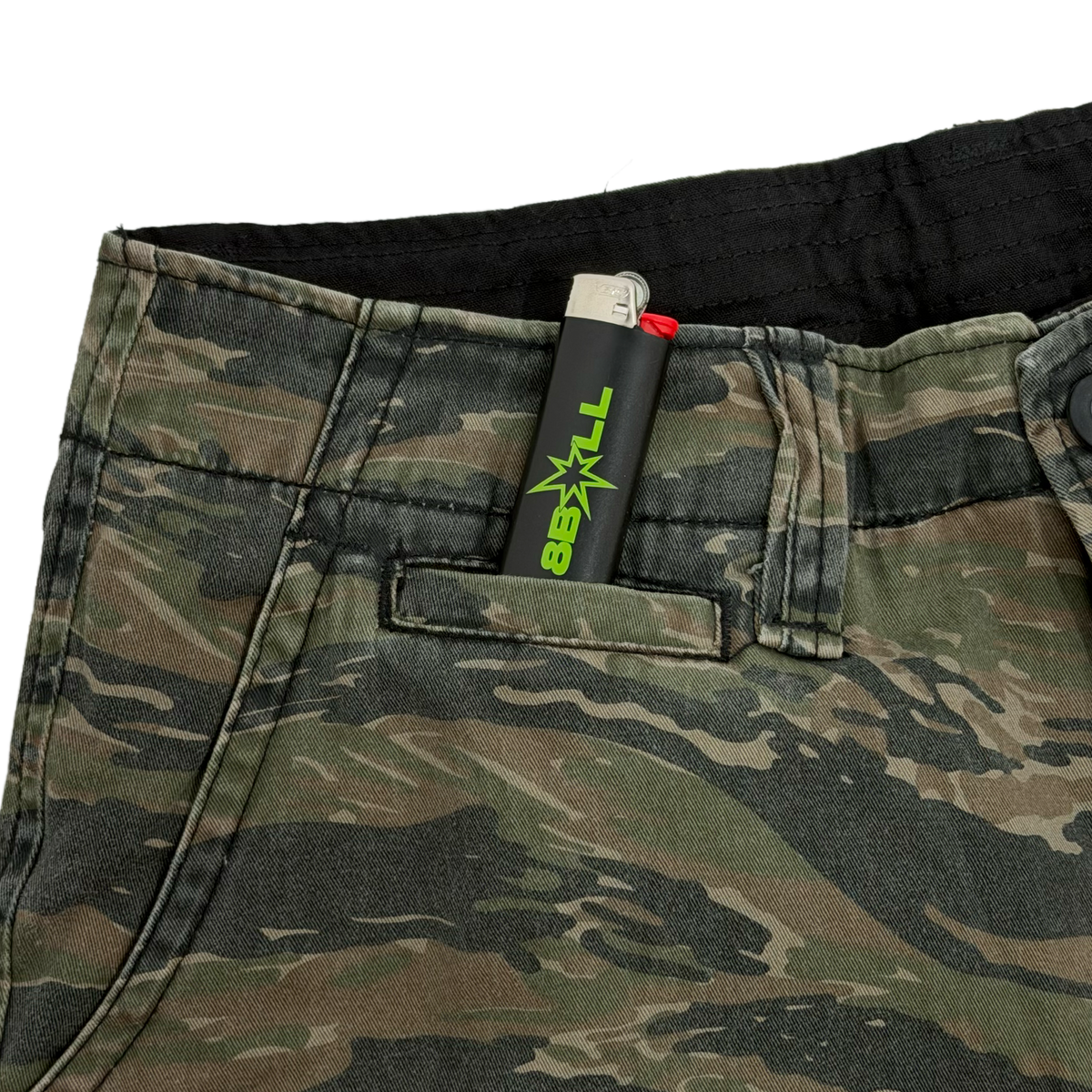 Tiger Camo Cargo Shorts